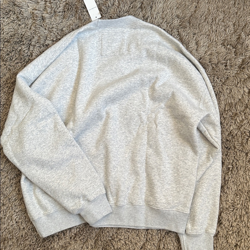 Light grey Abercrombie & Fitch “Diet Coke” crewneck sweatshirt - size L - NWT! - Picture 2 of 4